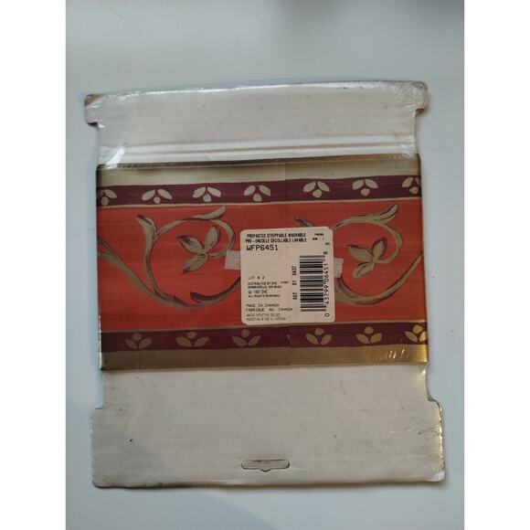 Lot of 3 Restore and Restyle Decorative Wall Border - Pre-pasted Pastels - 5 yds - Picture 3 of 3